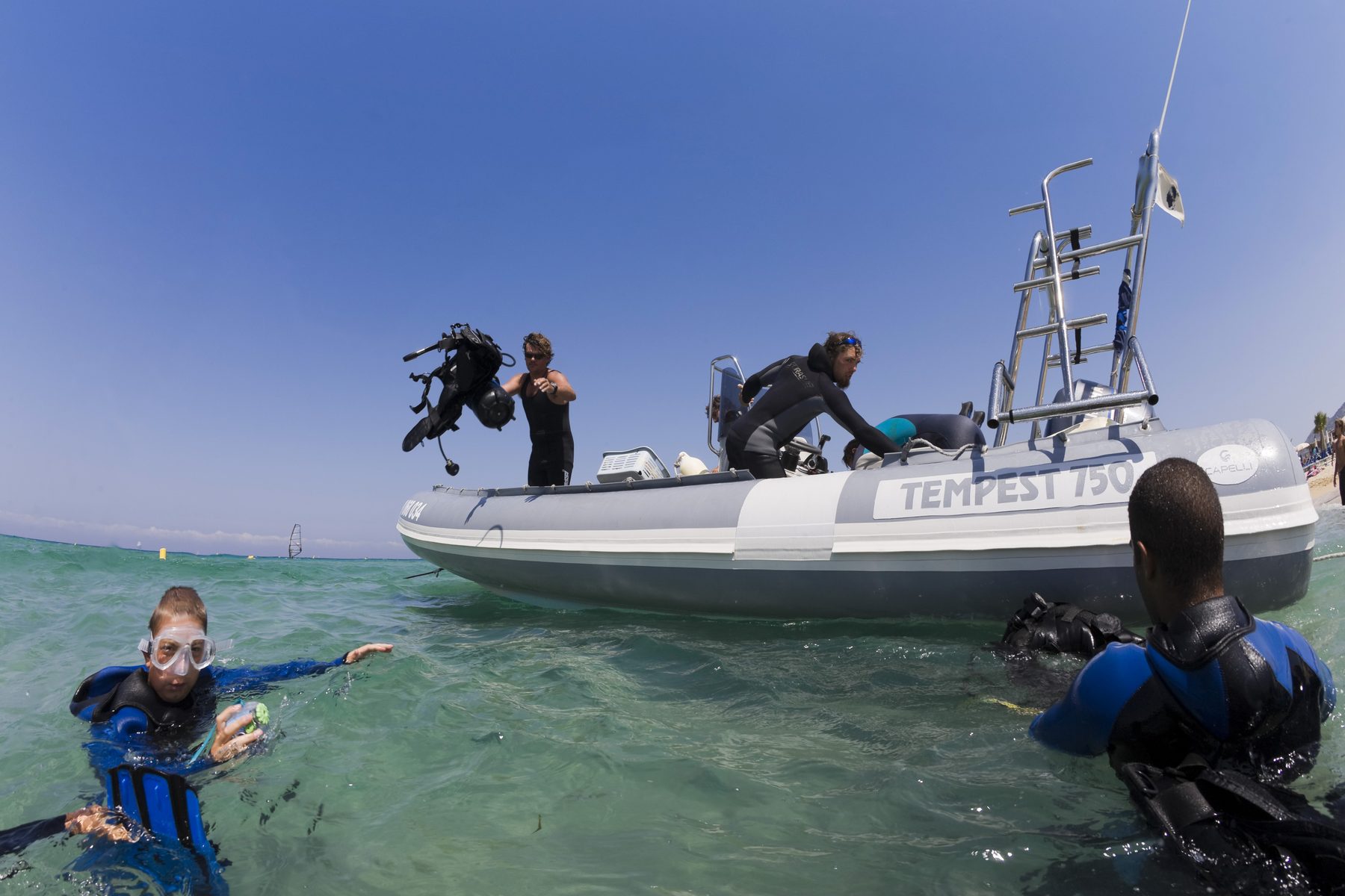 Sortie plongée vers Calvi